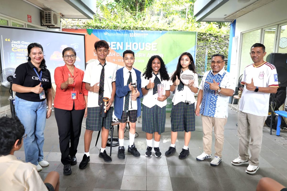 Sekolah Citra Kasih dan Diskominfo Ambon Perkuat Literasi Digital Pelajar