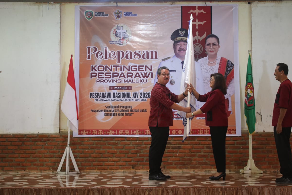 272 Putra - Putri Terbaik Maluku Siap Berlaga di Pesparawi Nasional