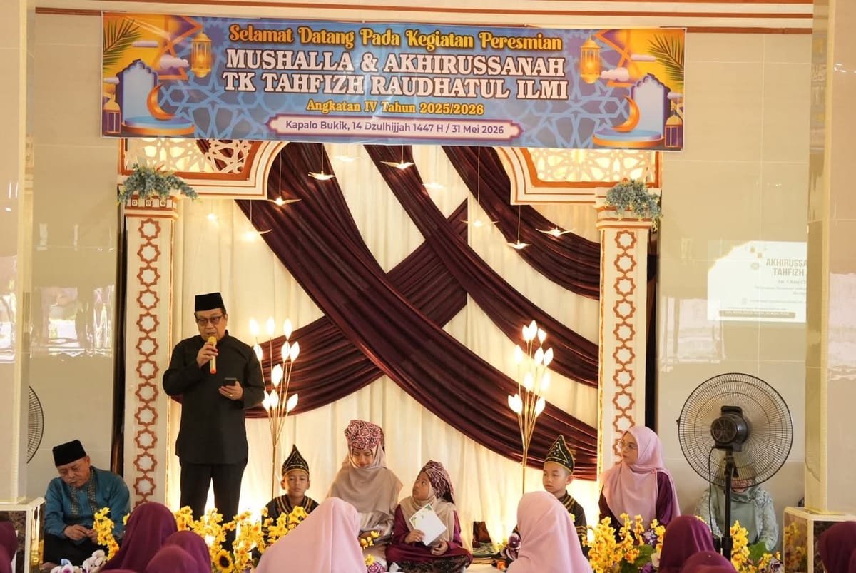 Staf Ahli Gubernur Sumbar: Pendidikan Al-Qur'an Benteng Generasi Muda dari Narkoba dan Kenakalan Remaja