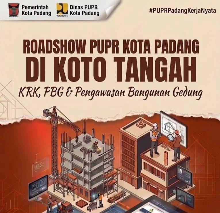 Dinas PUPR Kota Padang Gelar Road Show, Dekatkan Pelayanan Kepada Masyarakat