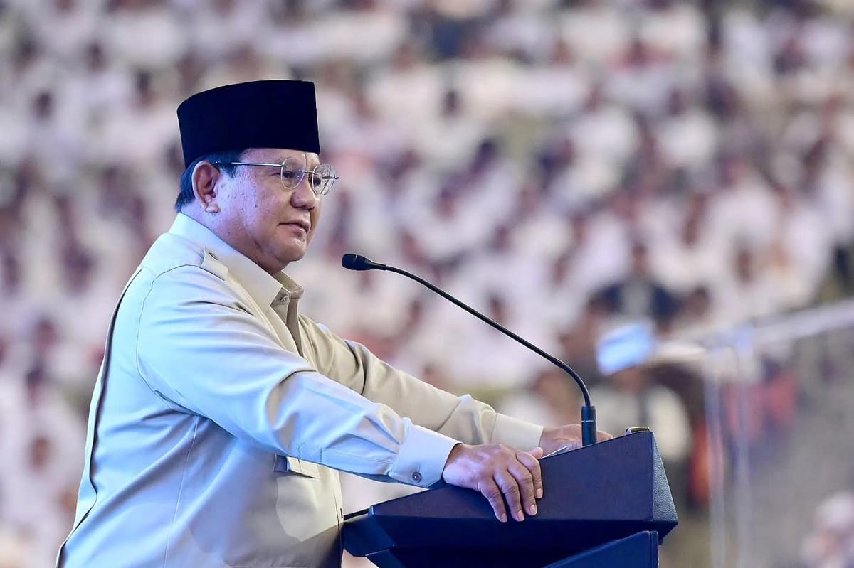 Presiden Prabowo: Program Makan Bergizi Gratis Strategi Besar Pembangunan Sumber Daya Manusia Indonesia Menuju Generasi Emas 2045