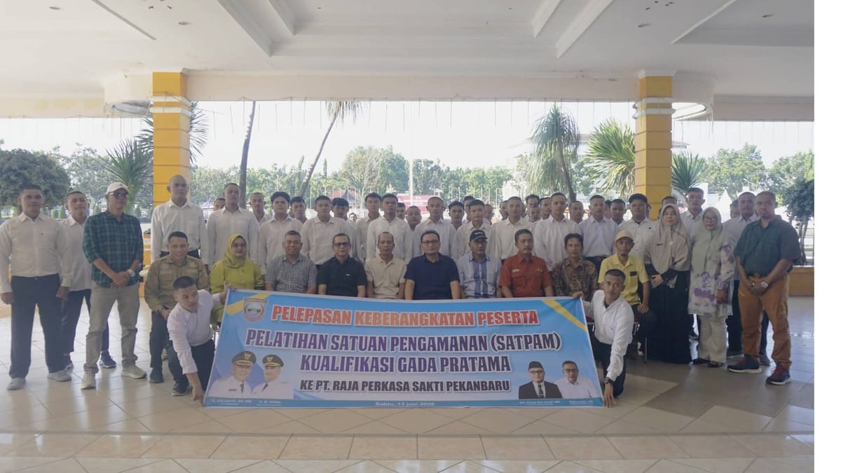 Pemkab Pasbar Berangkatkan 44 Peserta Pelatihan Satpam Gada Pratama, Dorong Peningkatan Kompetensi dan Peluang Kerja
