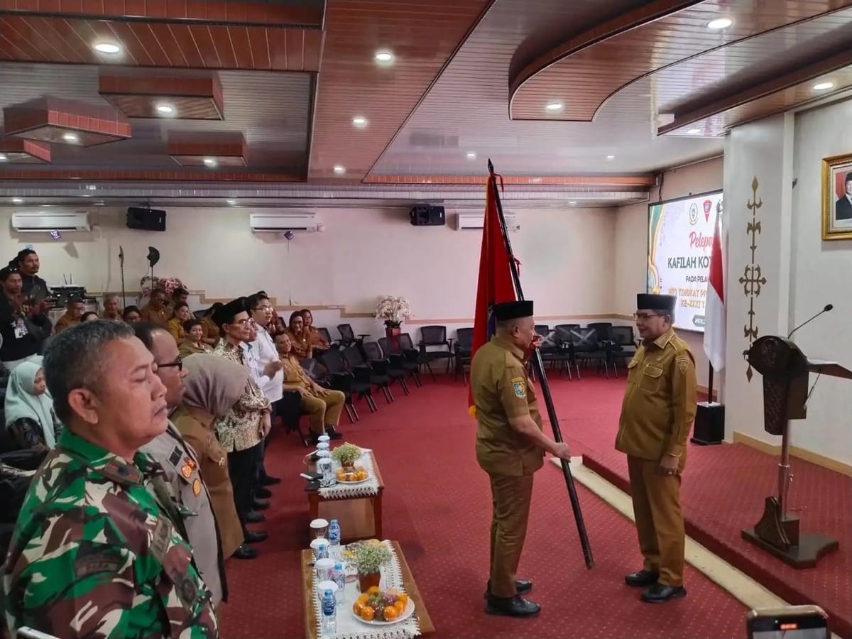 Pemkot Ambon Lepas Kafilah MTQ XXXI Maluku 2026