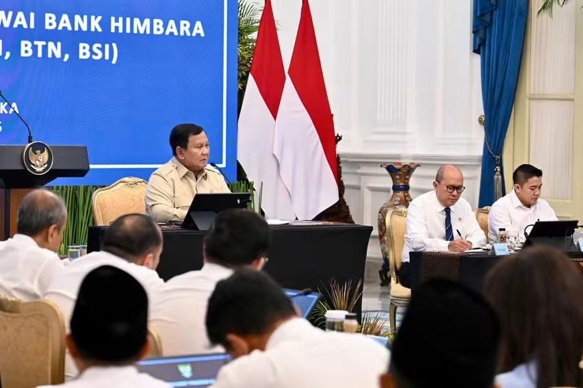 Presiden Prabowo Tegaskan Himbara sebagai Motor Ekonomi Nasional dengan Kapitalisasi Rp1.100 Triliun