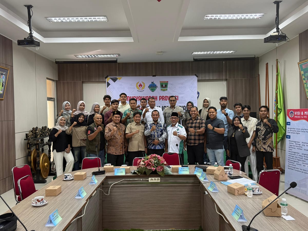 Ketua DPRD Padang Pariaman Aprinaldi Jadi Calon Tunggal Ketua Ferkushi Sumbar