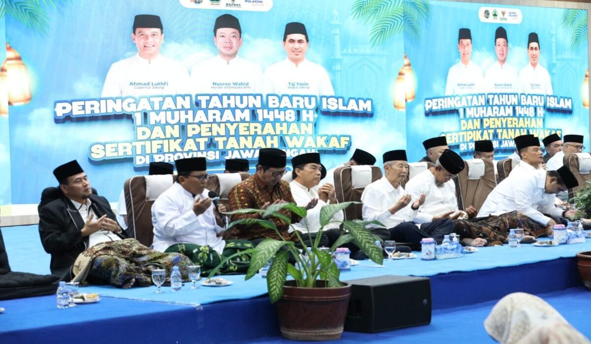 Sambut 1 Muharam, Gubernur Ahmad Luthfi Ajak Warga Jawa Tengah Tangkal Hoaks dan Perkuat Persatuan