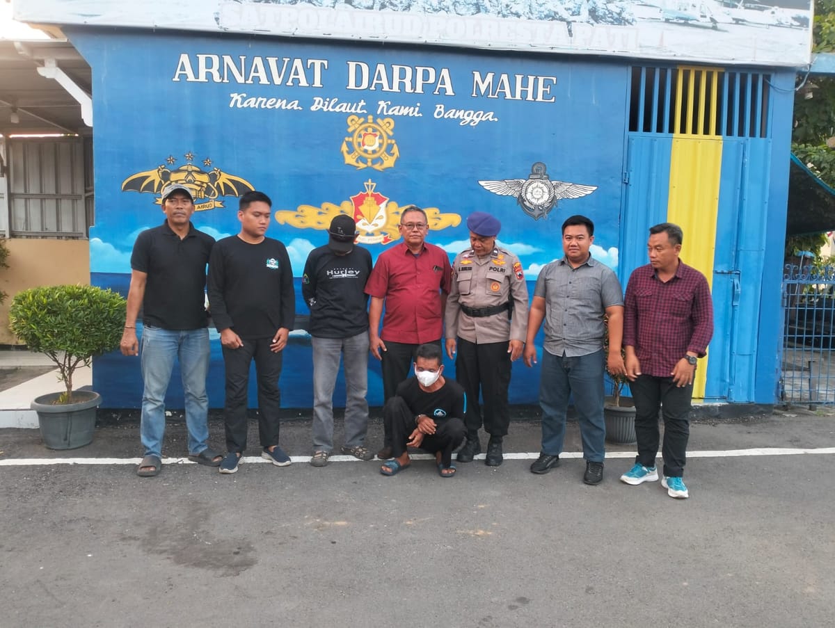 Satpolairud Polresta Pati Ungkap Curat Trafo Lampu Kapal