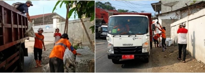 Dalam Rangkaian Hari Lingkungan DHL Gelar Operasi Bersih Angkut Sampah