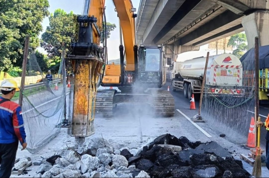 Jasamarga  Lakukan  Pemeliharaan Jalan Tol Jakarta-Cikampek
