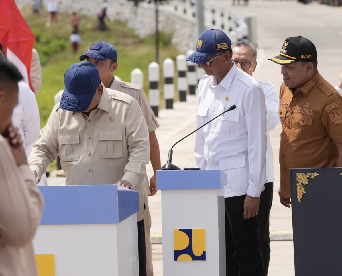 Jalan Daerah Era Presiden Prabowo Diperlebar Menjadi  8 Meter Dari Semula 3 Meter