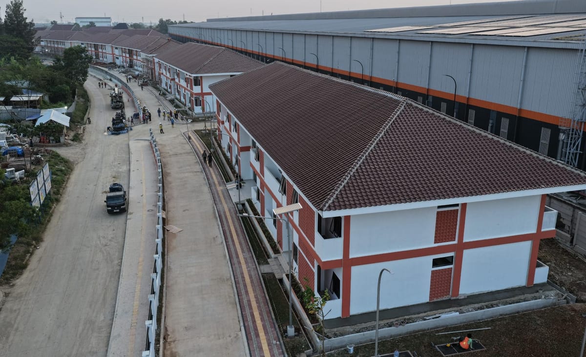 Sekolah Rakyat Bekasi Gunakan Penerapan  Konsep  "Gentengisasi" dan Telah  Tahap Penyelesaian