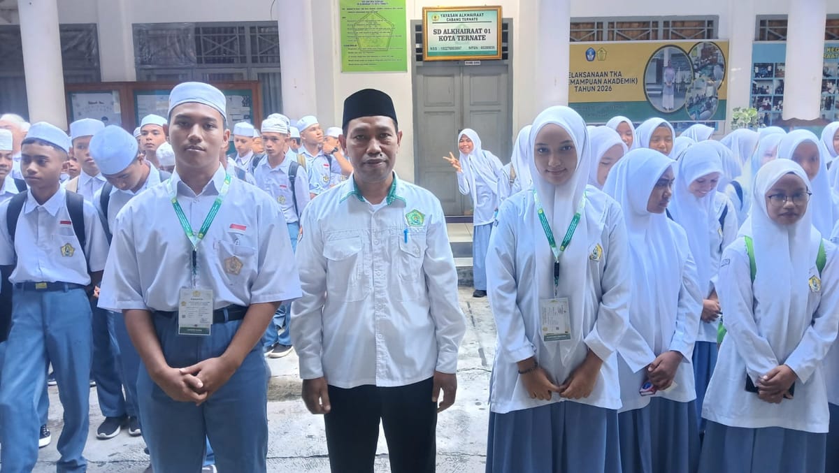 164 Siswa MAS Alkhairaat Ternate Ikut Asesmen Sumatif Akhir Tahun Pelajaran
