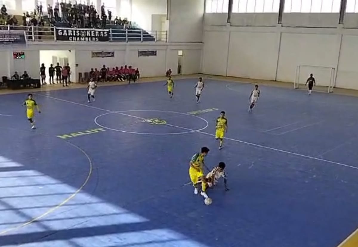Tim Halbar dan Halut Raih Kemenangan di Cabor Futsal Porprov V Maluku Utara