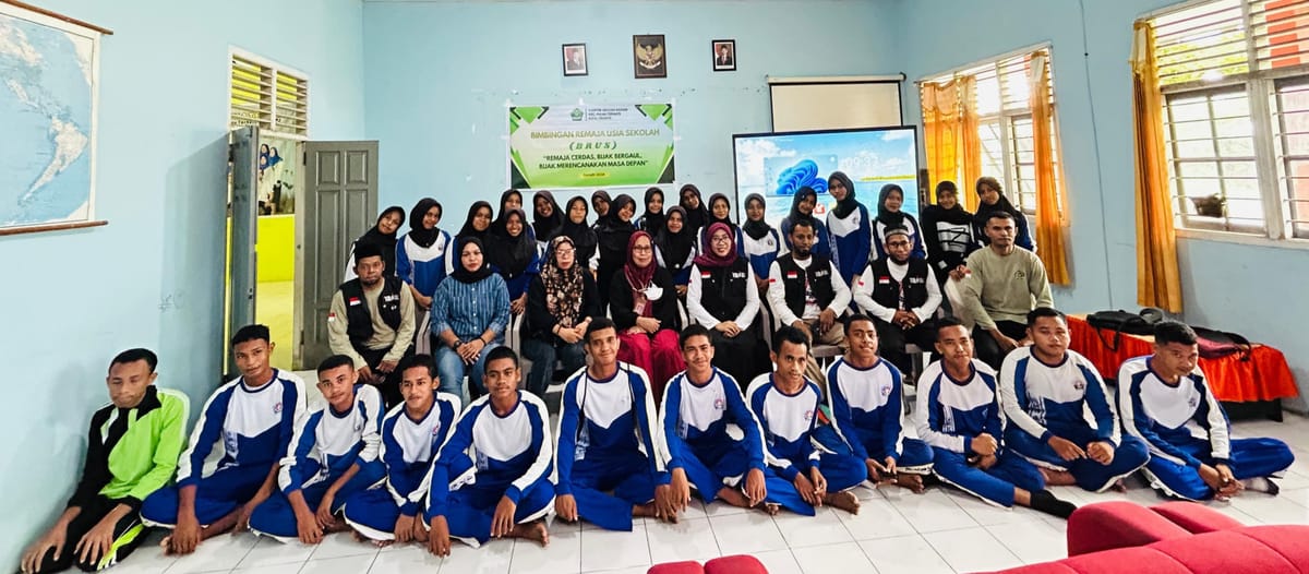 KUA Pulau Ternate Gelar Bimbingan Remaja Usia Sekolah Bagi Pelajar SMK