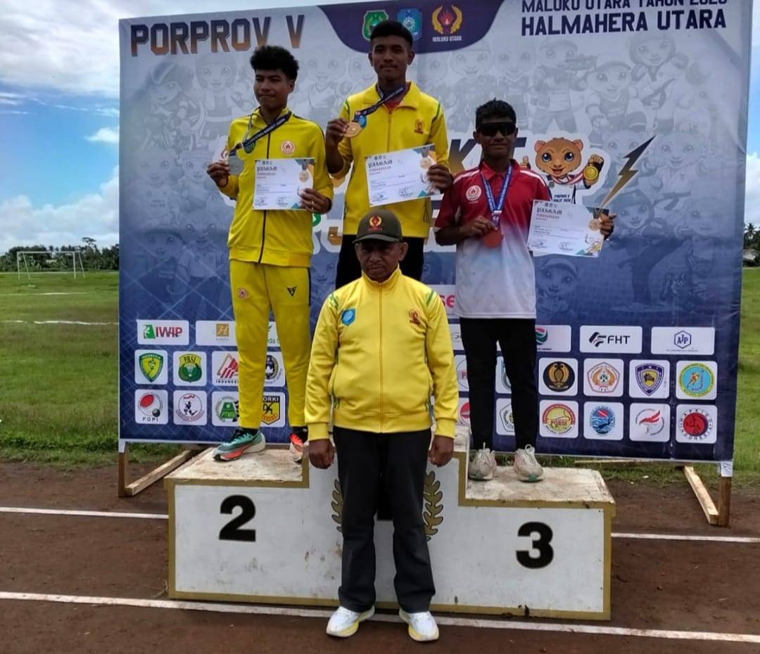 Raih 8 Emas, Halmahera Barat Rajai Cabor Atletik Porprov V Maluku Utara