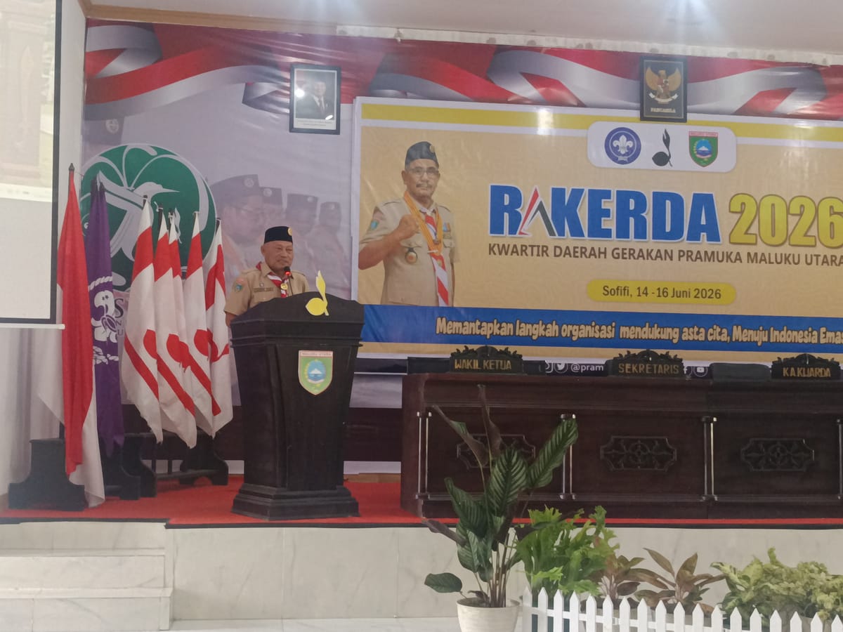 Pramuka Maluku Utara Didorong Bertransformasi Digital, Wagub Sarbin: Tinggalkan Program yang Tak Berdampak