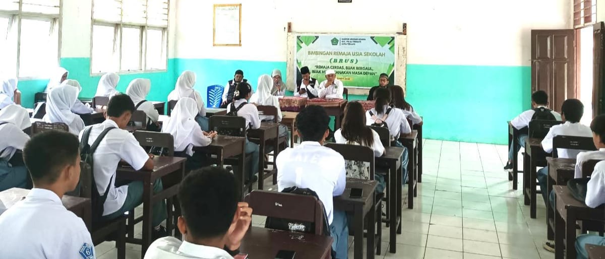 KUA Pulau Ternate Bentuk Karakter Remaja SMAN 6 Lewat BRUS
