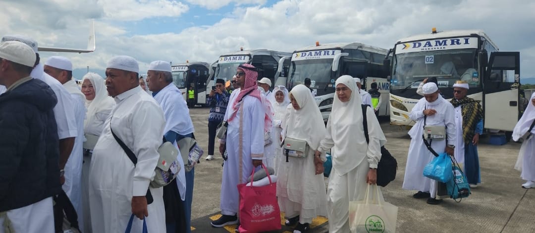 Satu Jemaah Haji Malut Kloter 15 Embarkasi Makassar Masih Dirawat di RS Jeddah