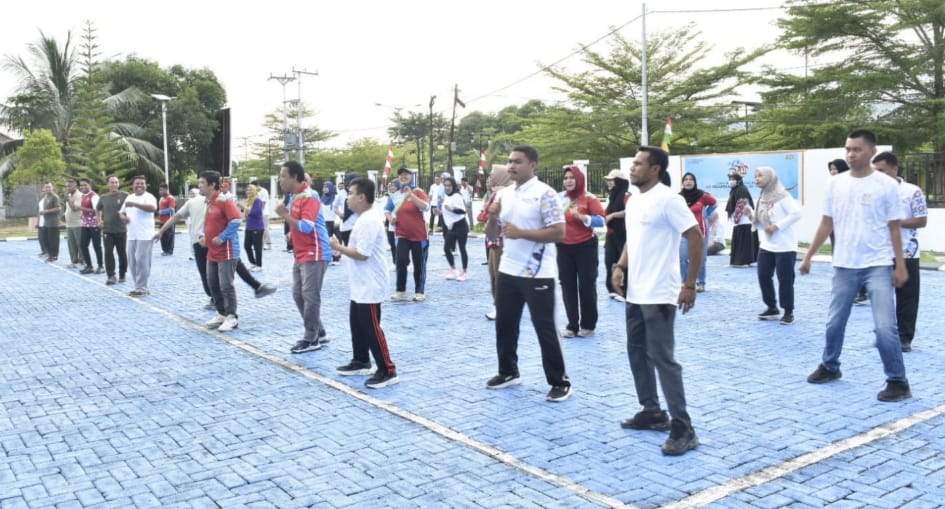 BKKBN Maluku Utara Gelar Senam Sehat Bersama Ayah Meriahkan Hari Keluarga Nasional ke-33 Tahun 2026