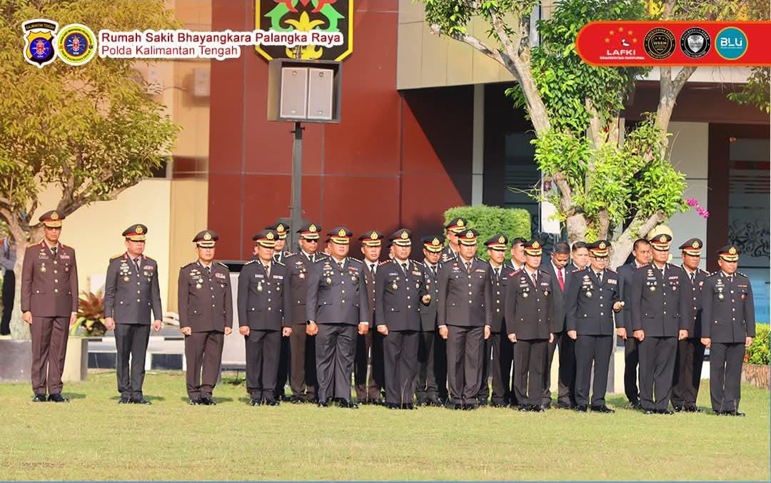 Dari Upacara hingga Coffee Morning Kebangsaan, Polda Kalteng Gaungkan Nilai Pancasila