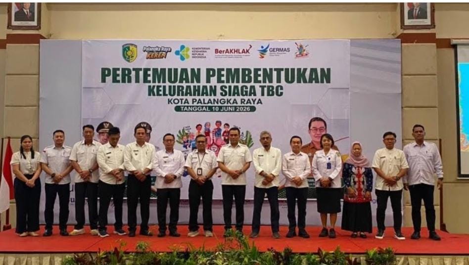 Kelurahan Siaga TBC Dibentuk, Palangka Raya Perkuat Peran Masyarakat dalam Eliminasi Tuberkulosis