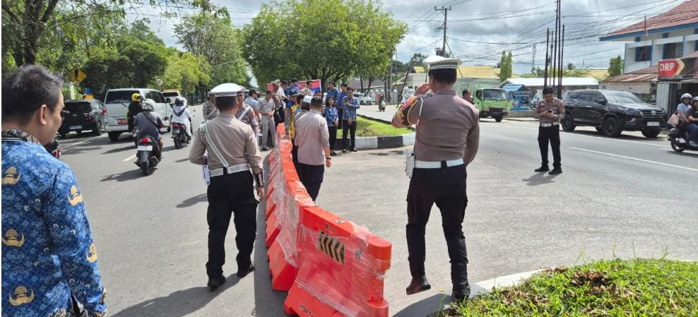 Kurangi Titik Konflik Lalu Lintas, Dishub Tutup U-Turn di RTA Milono