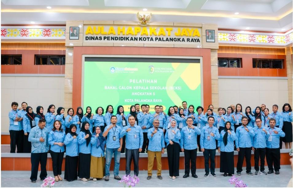 Dinas Pendidikan Palangka Raya Cetak Kepala Sekolah Adaptif Digital dan Berstandar Nasional