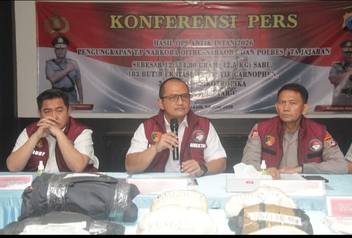 Polda Kalsel Gulung Jaringan Narkoba Internasional Fredy Pratama dalam Operasi Antik Intan 2026