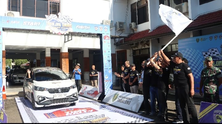 Meriahkan Hari Bhayangkara, 100 Pembalap Ikuti Kejurnas Time Rally 2026 di Tabalong