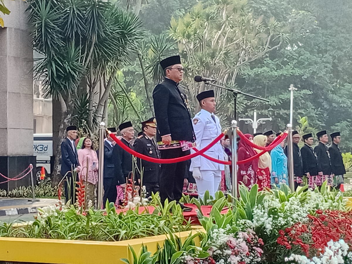 Sekitar 500 ASN dan Forkopimko Ikuti Upacara Memperingati Hari Lahir Pancasila