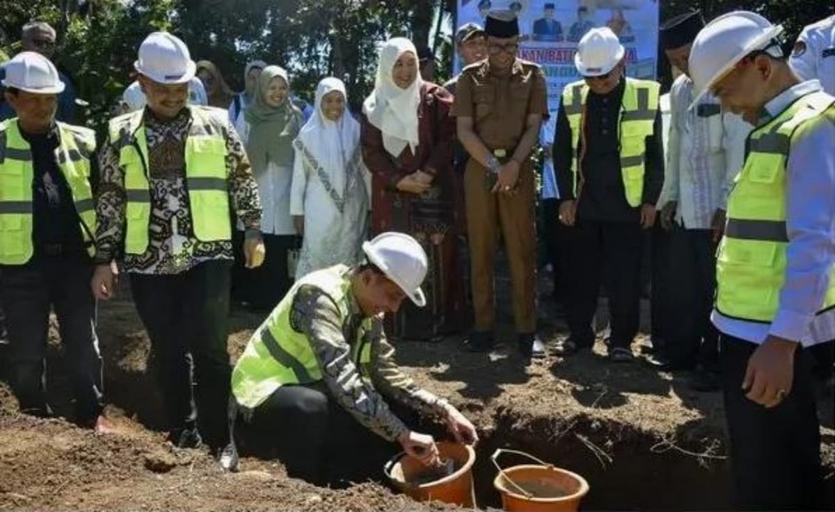 Gedung Baru MIN 2 Sawahlunto Mulai Dibangun, Riyanda Putra: Pendidikan Adalah Investasi Masa Depan Daerah