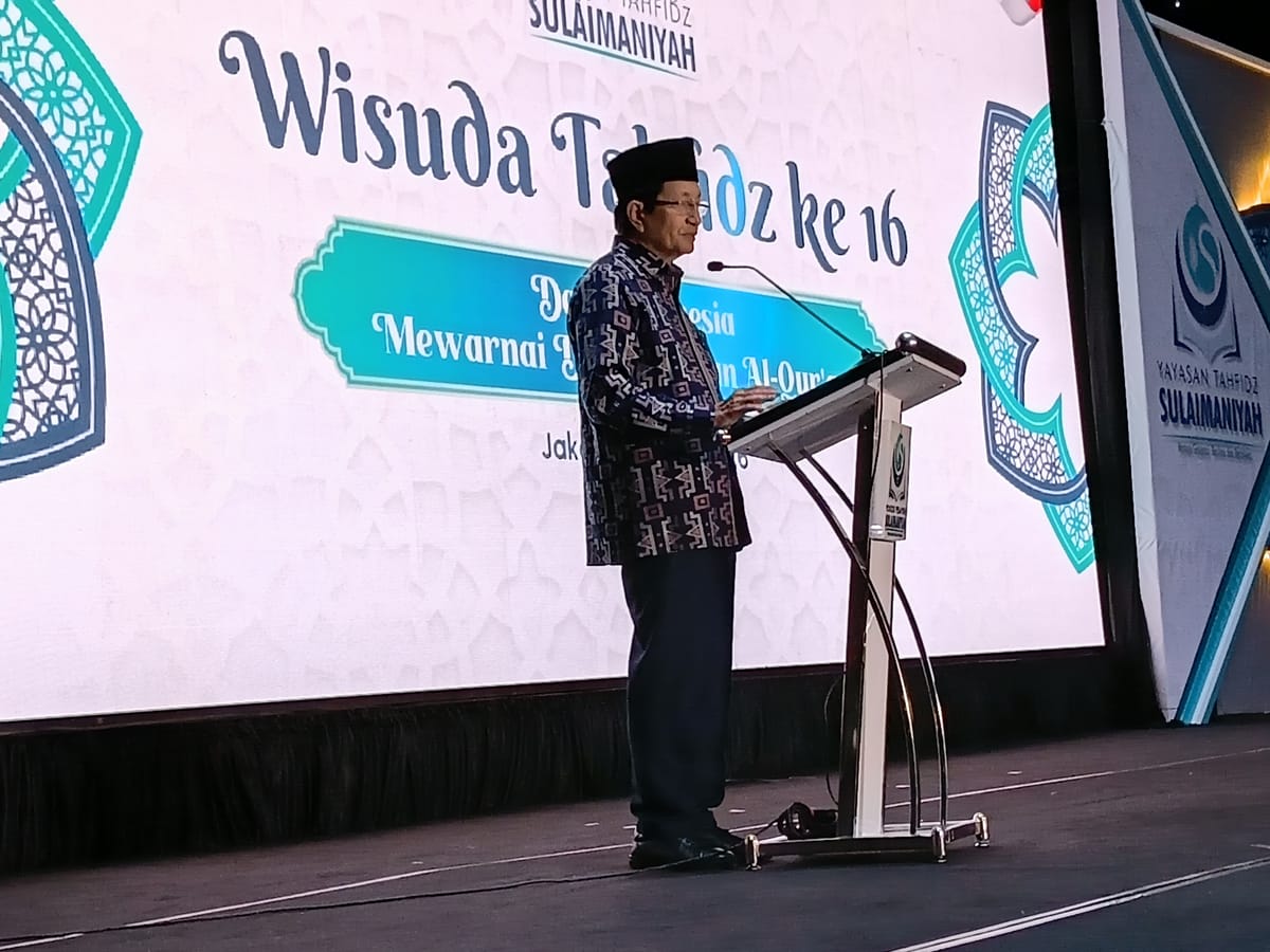 Menag Apresiasi Yayasan Tahfidz Sulaimaniyah, Dinilai Berhasil Cetak Generasi Qur'ani Berprestasi
