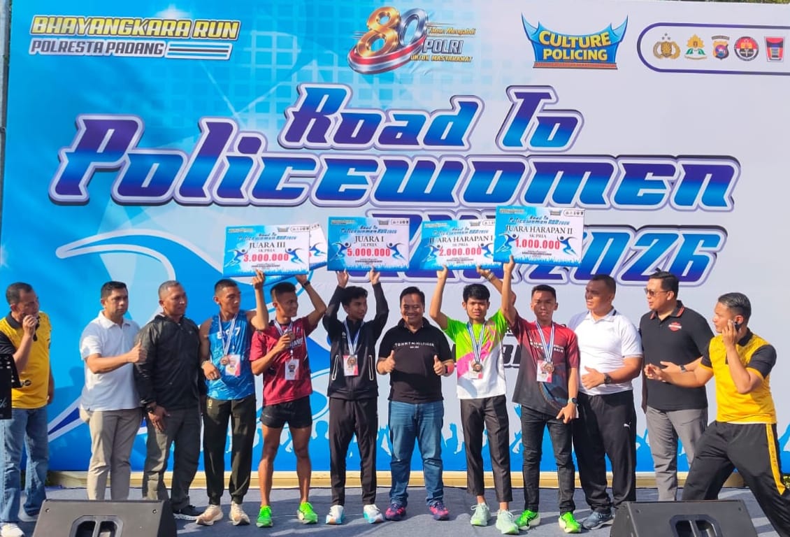 ‎1000 Pelari Ambil Bagian dalam Gelaran Olahraga Massal Bhayangkara Run 2026