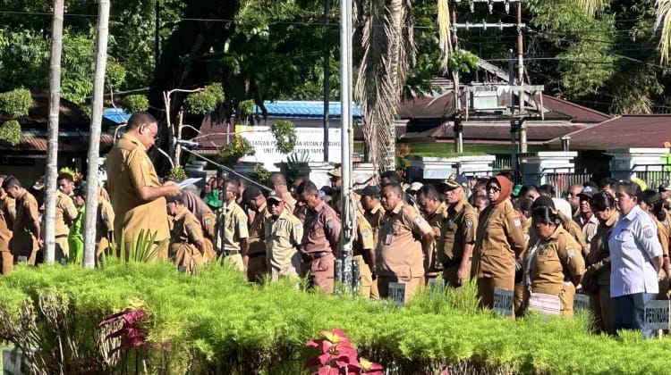Bupati Yapen: Rendahnya Tingkat Kehadiran ASN Menunjukan Lemahnya Pengawasan