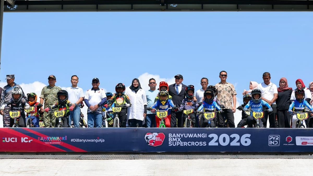 BMX Supercross di Banyuwangi Hadirkan Pembalap dari Thailand, Singapura, dan Filipina