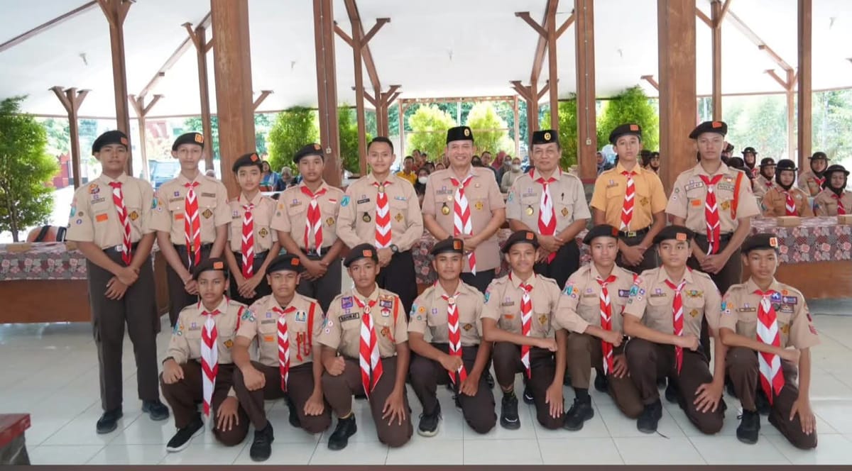 Jelang Jamnas, Kwarcab Gerakan Pramuka Kabupaten Madiun Lakukan Pembinaan