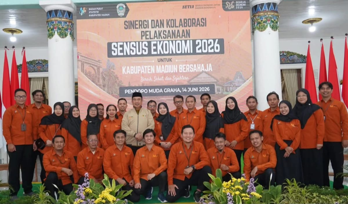 BPS Kabupaten Madiun  Kerahkan 800 Petugas  Sensus Ekonomi 2026