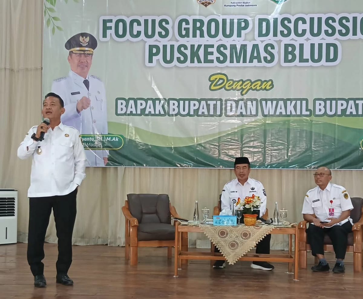 Pemkab Madiun Gelar FGD Puskesmas BLUD