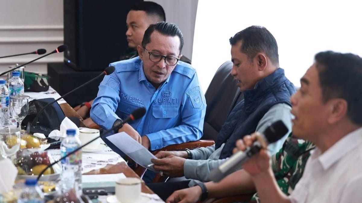 Tanah Datar dan Solok Sepakati Tinjau Bersama Lokasi Alternatif Pembangunan Brigif TP dan Yon TP 951/PM