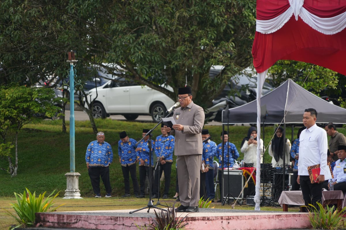 Bupati Suhardiman Amby Memastikan Nilai-Nilai Pancasila Harus Tetap Hidup Dalam Jiwa Insan Masyarakat Indonesia