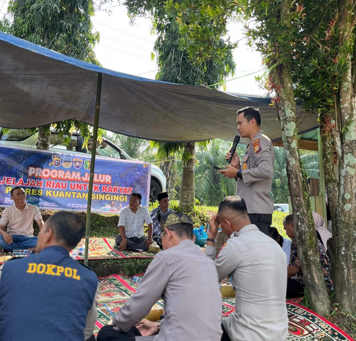 Kapolres Kuansing Ajak Masyarakat Jauhi Narkoba dan Manfaatkan Layanan 110 Melalui Program JALUR