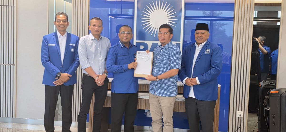 DPP PAN Tetapkan Kembali H. Deri Asta sebagai Ketua DPD PAN Sawahlunto Periode 2024–2029