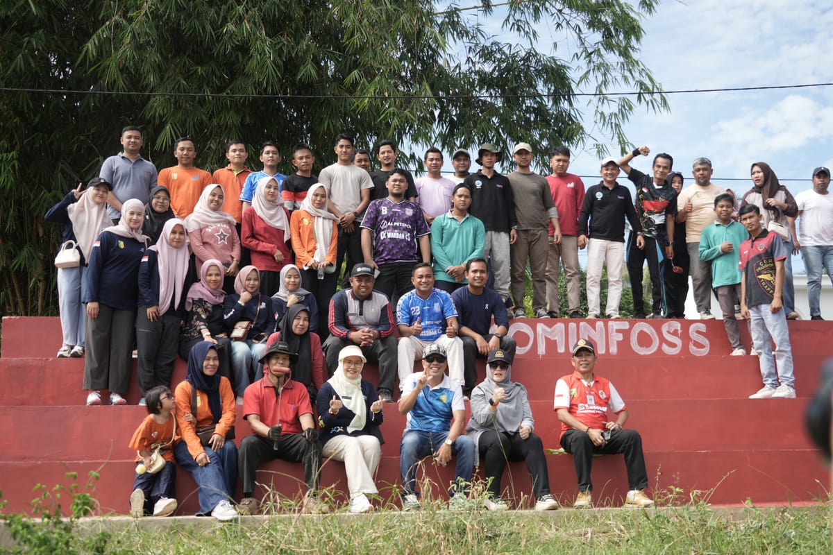 Sambut MTQ Riau ke- 44,Kota Teluk Kuantan Terus Berbenah, Bupati Kuansing Kerahkan OPD Gontong Royong