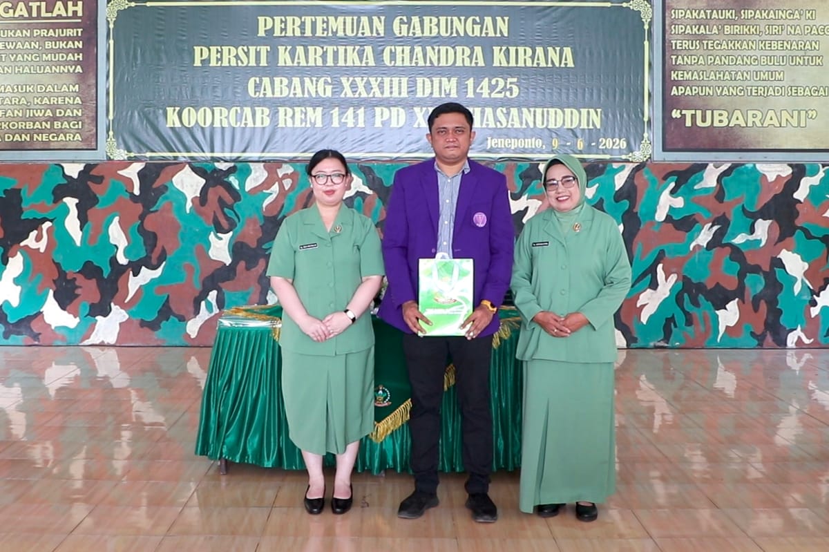 Persit KCK  Jeneponto  Hadirkan Edukasi Kesehatan Gigi Hidup Sehat Di Lingkungan Keluarga