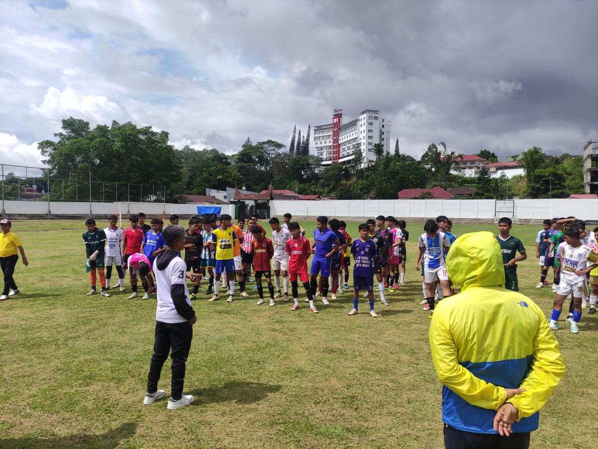 PSSI Kota Bukittinggi Seleksi Pemain Sepak Bola PORPROV XVI Sumatera Barat