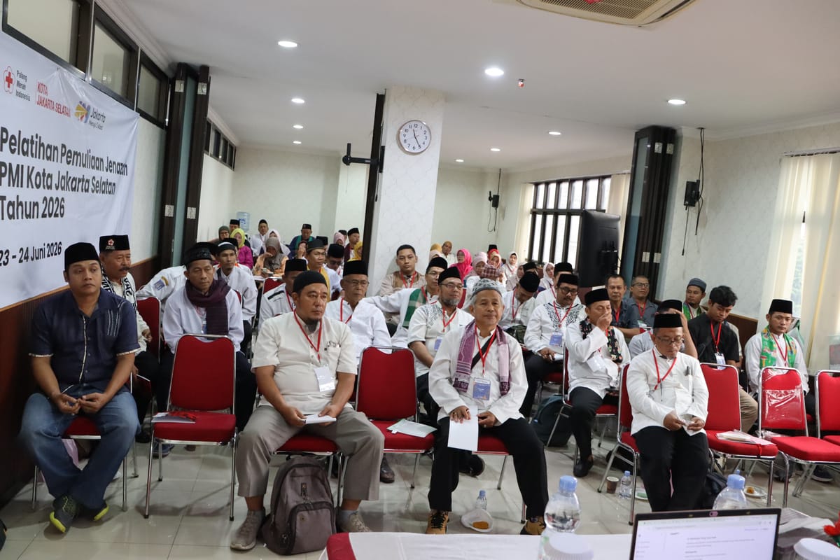 Wujudkan Jakarta Selatan Peduli Kemanusiaan, PMI Jaksel Gelar Pelatihan Pemulasaraan Jenazah bagi 75 Peserta