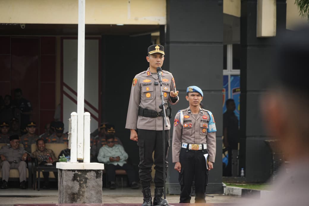 Apel Kesiapan Pengamanan MTQ Riau ke- 44 di Kuansing