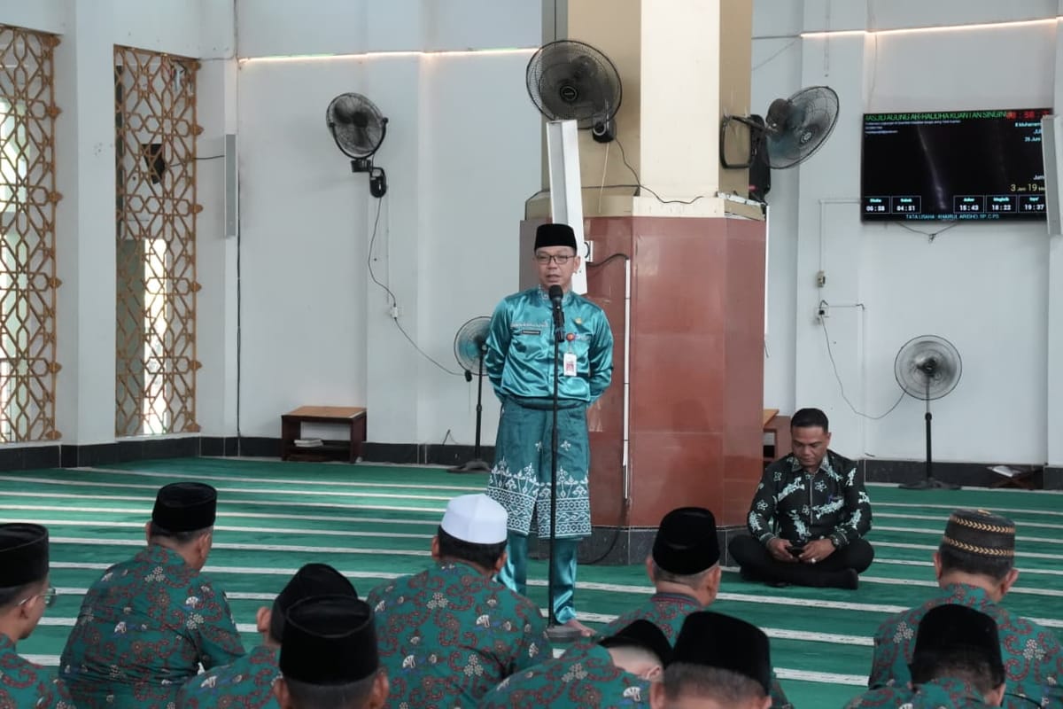 Lepas Kafilah MTQ Kuansing, Ass I Sekda: Sukses Penyelenggaraan Sukses Prestasi