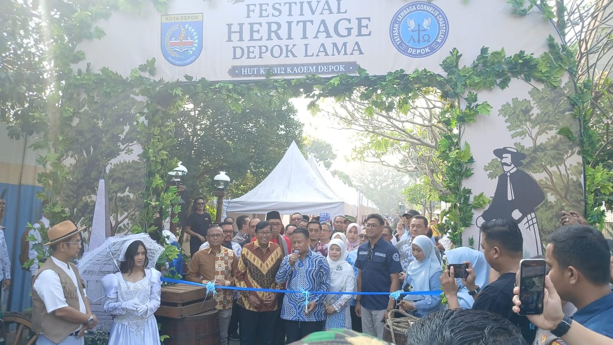 Merawat Jejak Sejarah Lestarikan Heritage Depok Lama, Depok