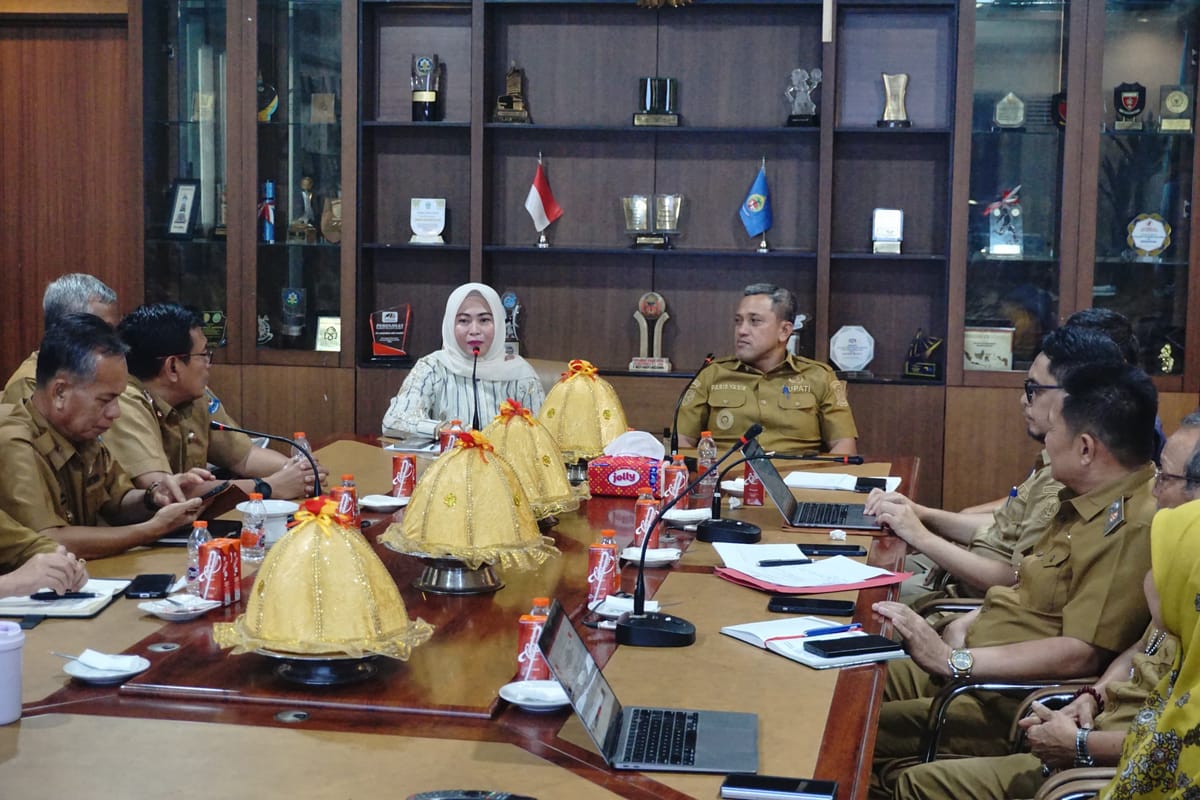 Kejar Swasti Saba Wistara,Bupati Paris Yasir Pimpin Rakor dan Evaluasi Kabupaten Sehat Jeneponto.